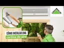 CORTINA DE AIRE CON CONTROL 220V/60HZ 180CM