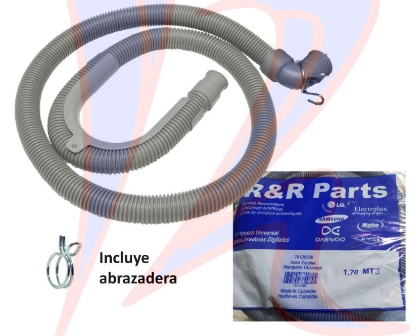 MANGUERA P-06 CODO 1/2  X  1.70 MTS