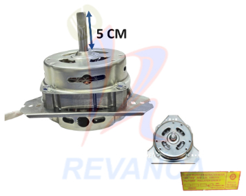 MOTOR SECADO 3 PUNTAS EJE 12MM 50WT HAIER 0034000974A/V98496 (TIPO AVION)