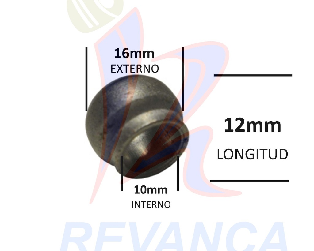 BUJE NIPON CON CUELLO EN HIERRO