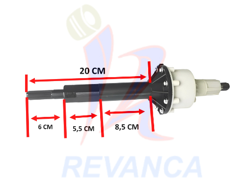 TRANSMISION AMAZONAS DE FLOTADOR 189D2651G002