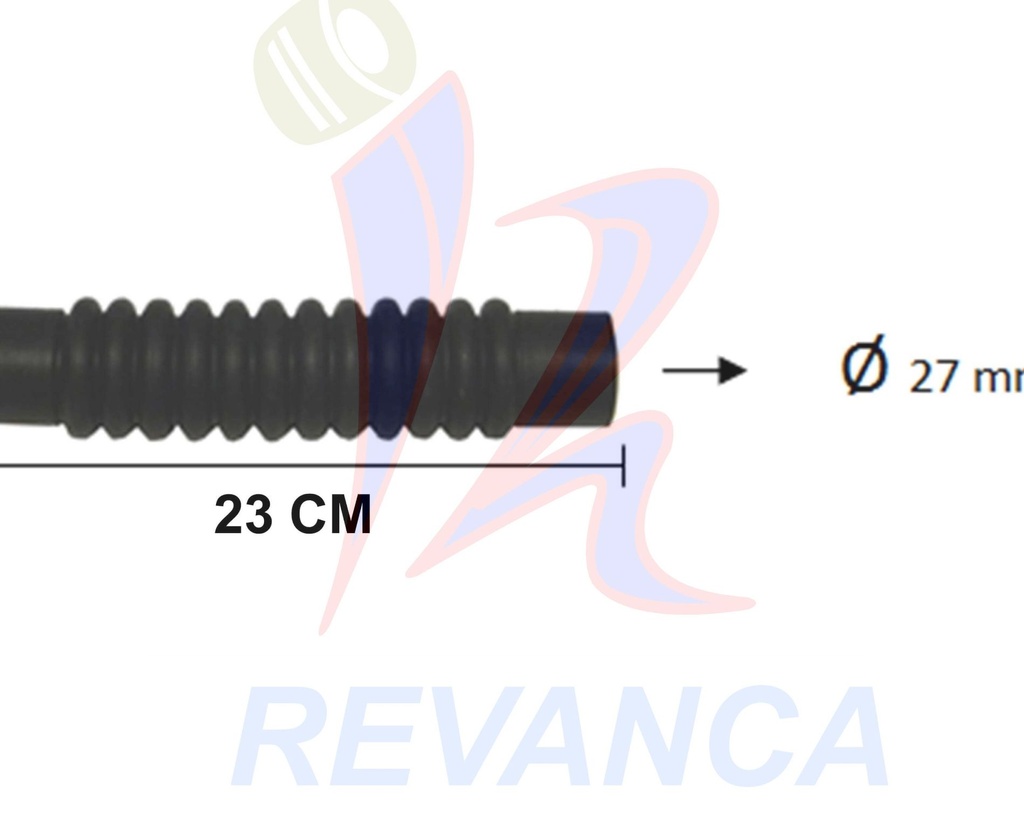 MANGUERA TINA BOMBA LG 18 CM