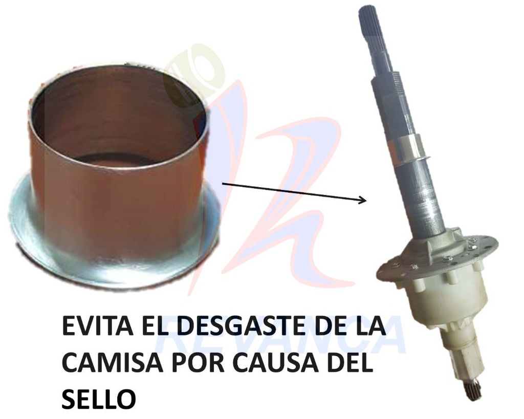 CAMISILLA CANA LAVADORA AMAZONAS