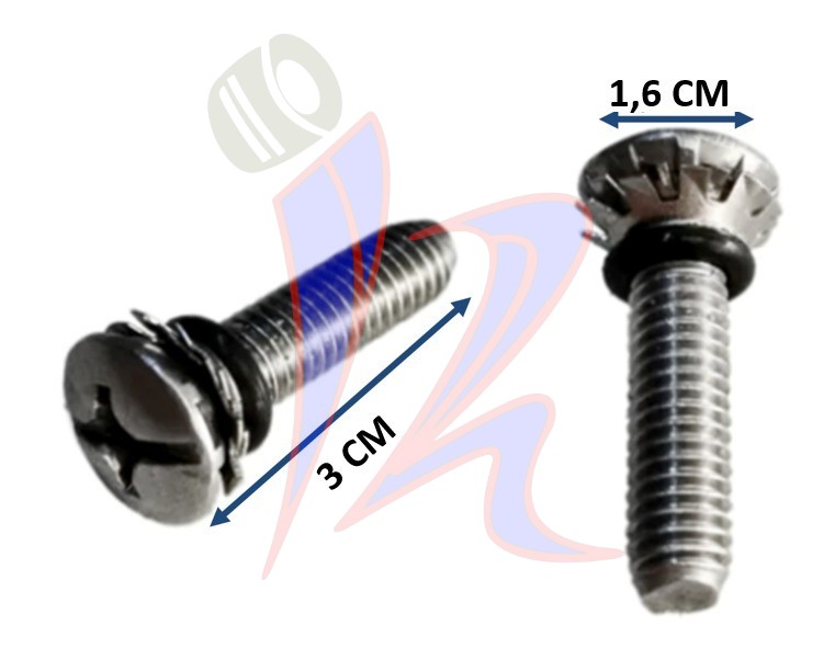 TORNILLO GRANDE TRANSMISION LAV. ASIATICAS Y DIGITALES (LG Y SAMSUNG)