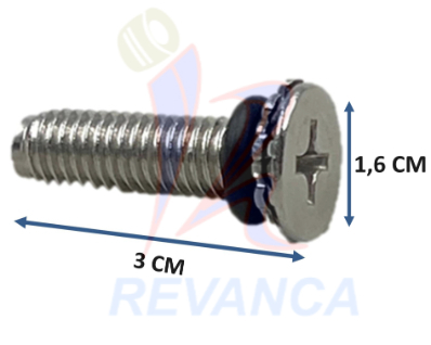 TORNILLO GRANDE TRANSMISION LAV. ASIATICAS Y DIGITALES (LG Y SAMSUNG)