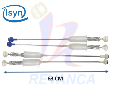 VARILLA AMORTIGUADOR DE LAV. 63CM (4 UNID X EMPAQUE) IMP