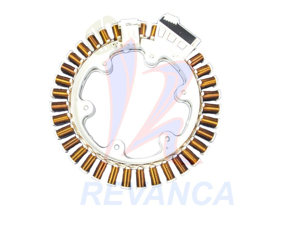 MOTOR ESTATOR BOBINA GRANDE DE LAVADORA LG CARGA FRONTAL 4417EA1002K