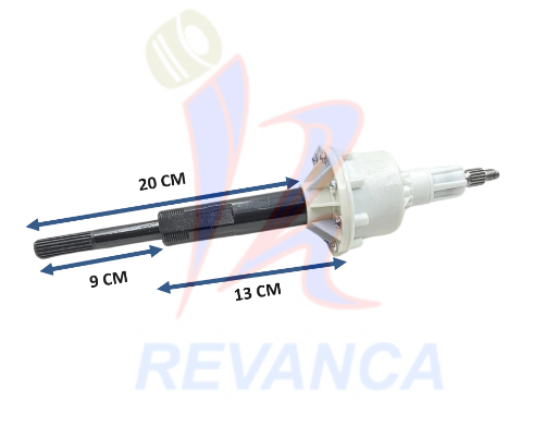 TRANSMISION AMAZONA MOROCHA FLOTADOR CORTA 189D5234G004 EJE INFERIOR ROSCA
