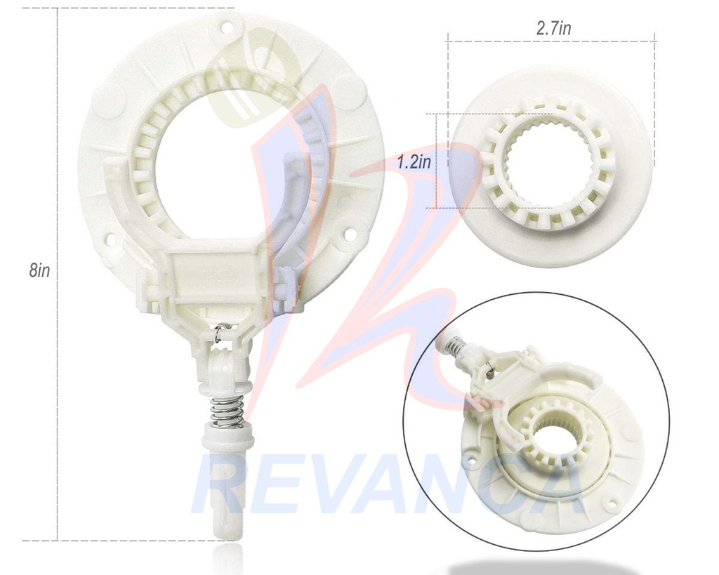 CONJUNTO DE ACOPLAMIENTO LAVADORA LG 4323EA2001C CARGA SUPERIOR