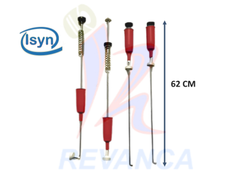 VARILLA AMORTIGUADOR DE LAV. 62CM (4 UNID X EMPAQUE) MABE / HAIER 7738B/V13122