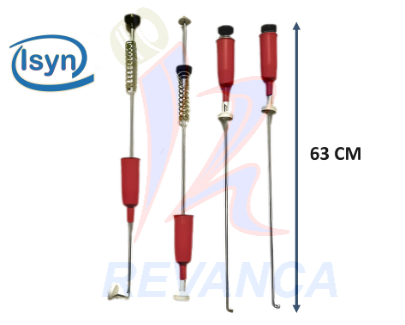 VARILLA AMORTIGUADOR DE LAV. 62CM (4 UNID X EMPAQUE) MABE / HAIER 7738B/V13122