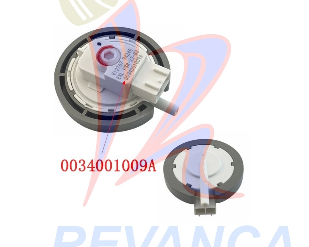 NIVELADOR LAV. HAIER 2 TERMINALES 0034001009A PSR-22-B2 2 TERMINALES