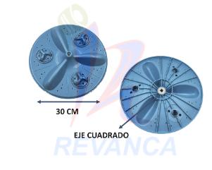 AGITADOR ASIATICO LAV. DAKA 30CM EJE CUADRADO
