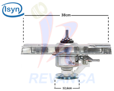 TRANSMISION METALICA LAV. HAIER C/PUENTE P/GRANDE 0030805973/V13294/L2T2-3