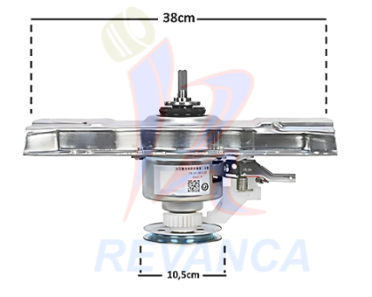 TRANSMISION METALICA LAV. HAIER - MABE C/PUENTE P/PEQUEÑO 0030805973D/V12802