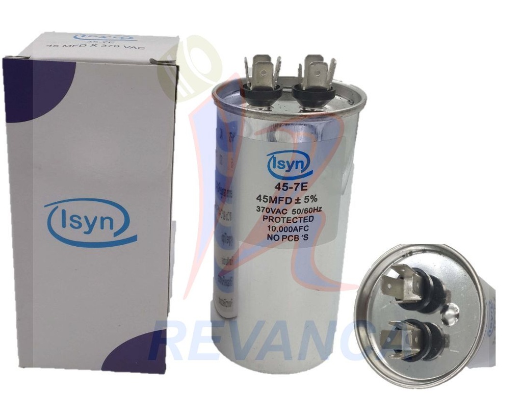 CAPACITOR DE MARCHA - 50MF 370/440V ISYN