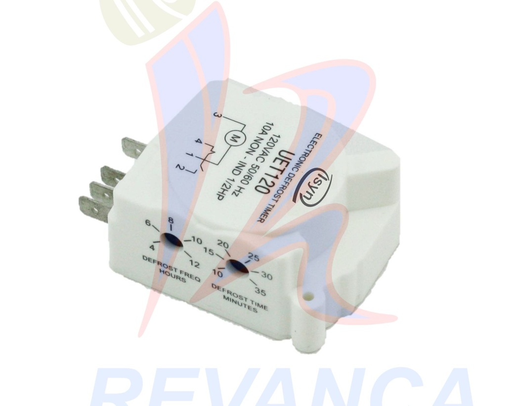 RELOJ DE NEVERA MULTIHORAS (6-24 HORAS) AJUSTABLE TIPO MABE