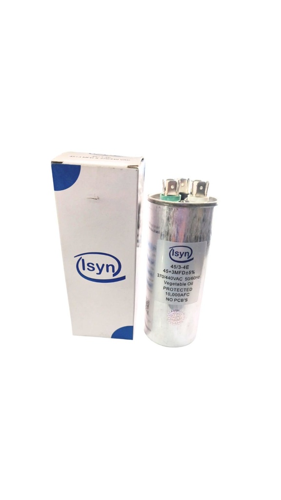CAPACITOR DE MARCHA - 45+3MF/440V