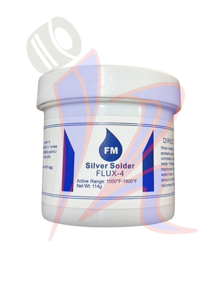 FUNDENTE DE PLATA 4 OZ/FLUX-4 ISYN