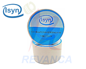 CINTA BLANCA/GRIS PVC PARA REFRIGERACION 18M