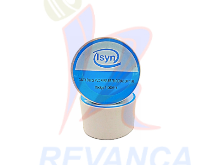 CINTA BLANCA/GRIS VINILO P/REFRIG 15M