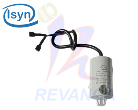 CAPACITOR DE NEVERA 12UF/250 PLASTICO