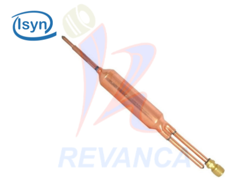 FILTRO 25G SOLDABLE DE 1/4 C/VALVULA DE GUSANILLO ISYN-SFD25-A