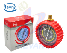 RELOJ MANOMETRO (R12/R22/R502/R134A/R410) 700 PSI ROJO ISYN