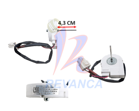MICRO MOTOR NEVERA HYUNDAI 50240401000K 12V 2150RPM