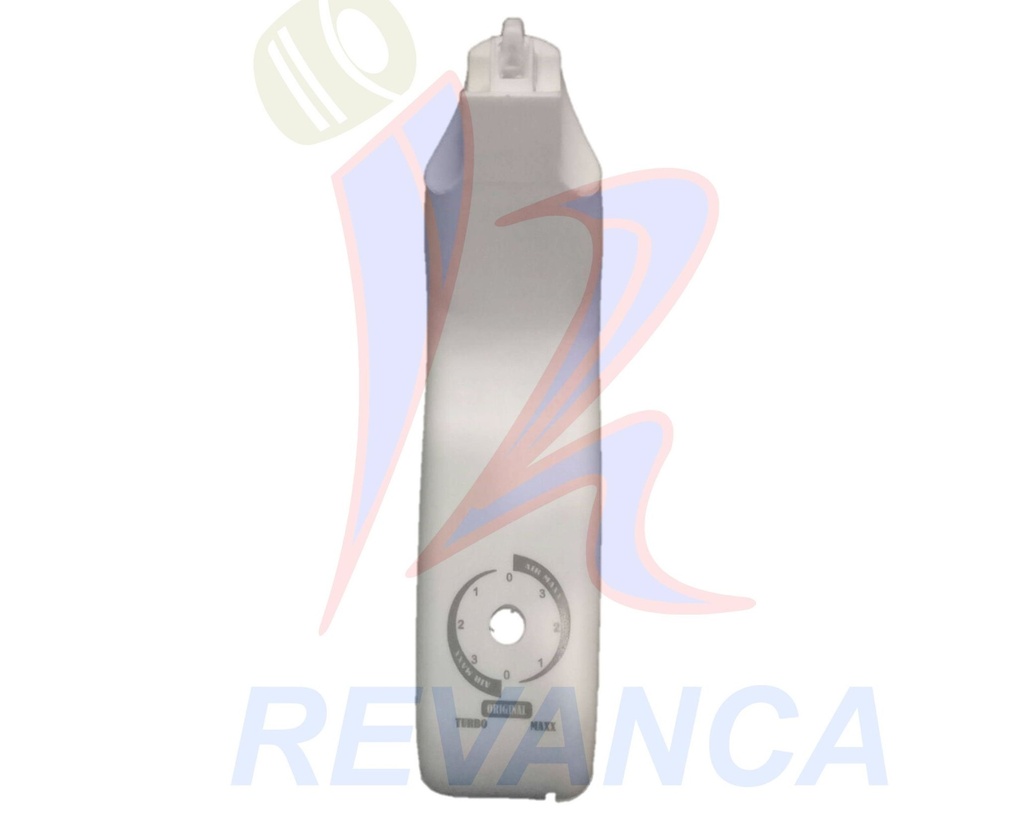 PEDESTAL SOPORTE PARED TURBO BLANCO / NEGRO