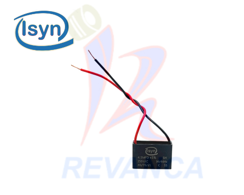 CAPACITOR P/VENTILADOR - 4.5 MF/250V