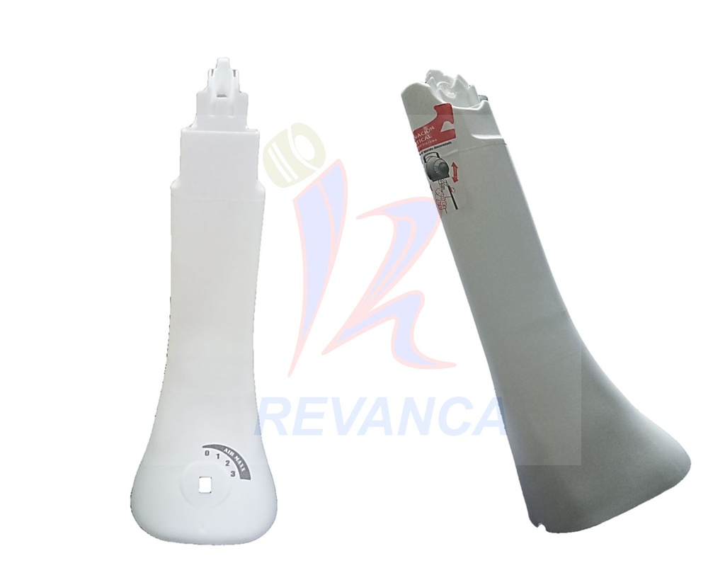 BASE DE PIE VENTILADOR TURBO BLANCO / NEGRO