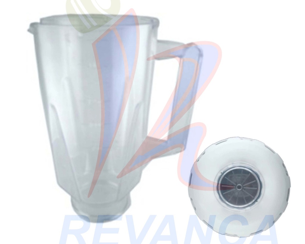 VASO PASTA XL TRANSPARENTE