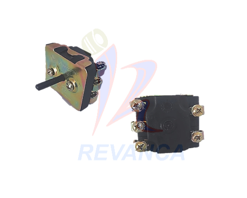 SWITCH 3 CALORES TAPA METALICA S/PERILLA