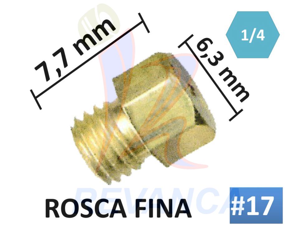 FISTO No. 17 - SUPERIOR ROSCA FINA