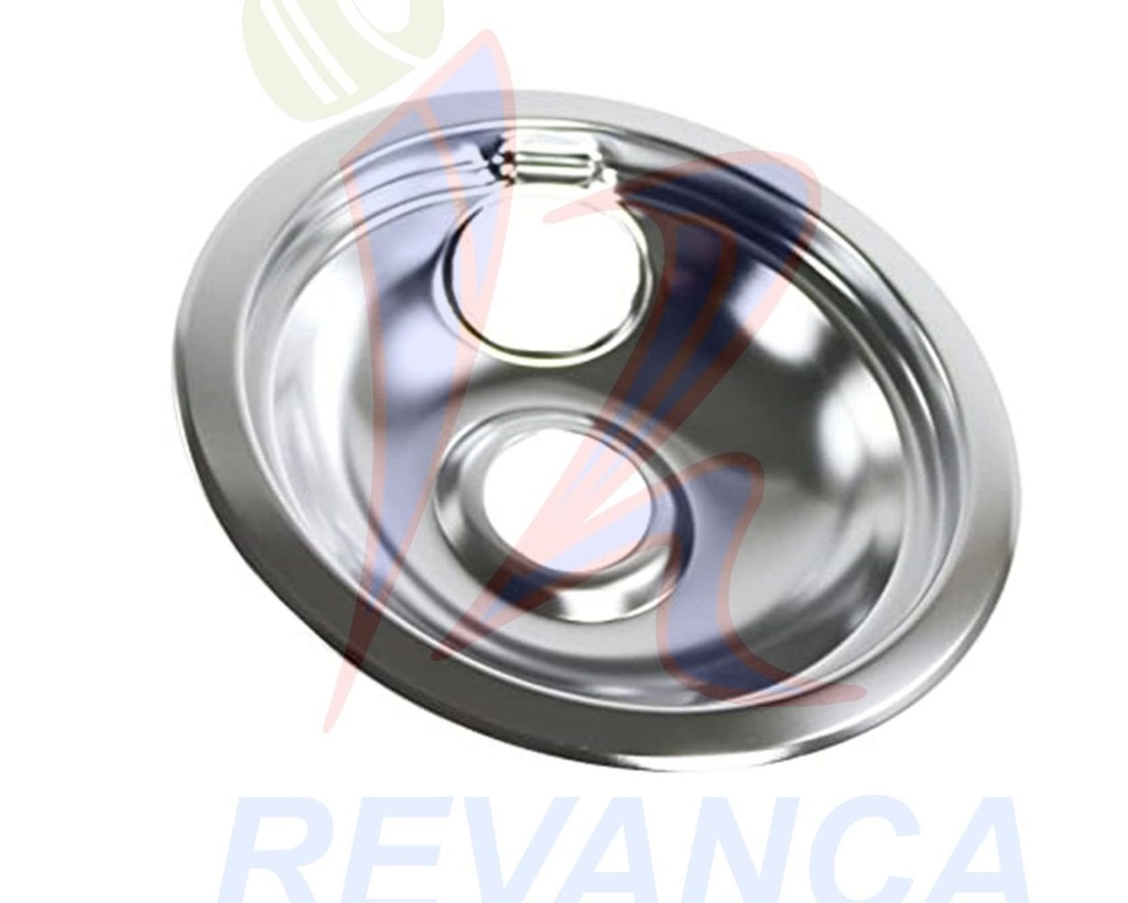 PLATO CROMADO COCINA ELECTRICA 6¨ C/HUECO IMPORTADO