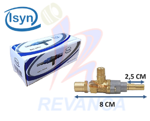 VALVULA CORTA RECTA UNIVERSAL C/S HUMCAR IMPORTADA