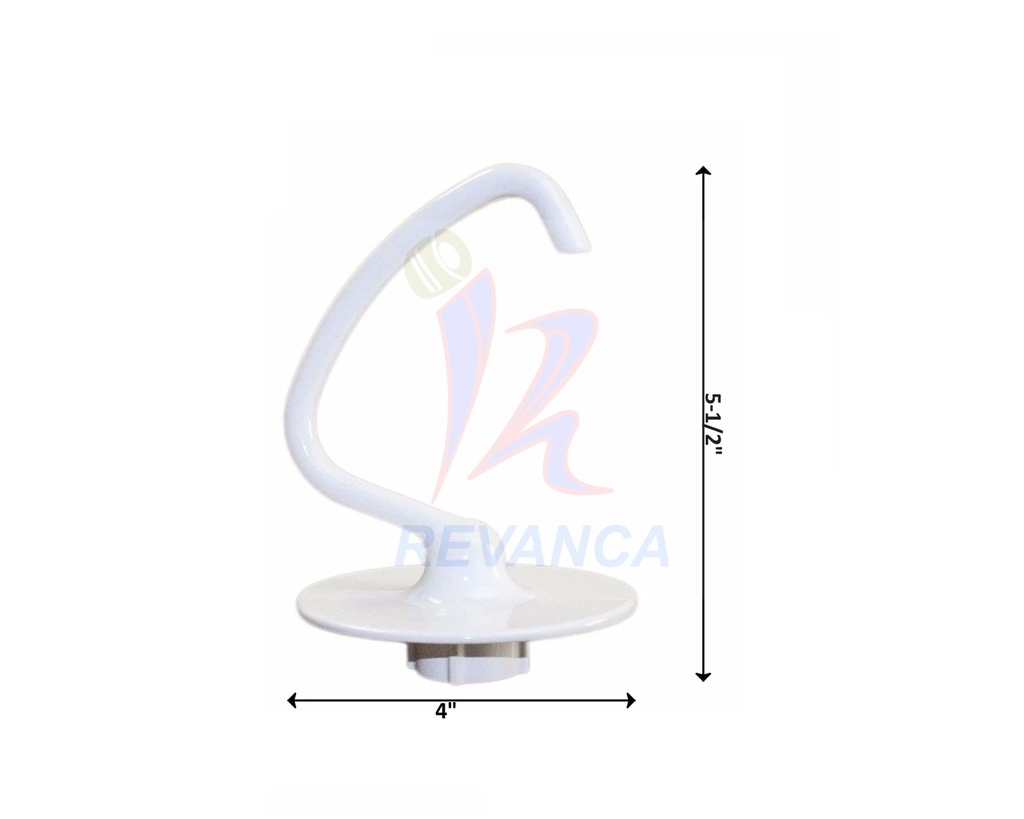 GANCHO PARA MASAS BATIDORA KITCHENAID ARTISAN WPW10674618