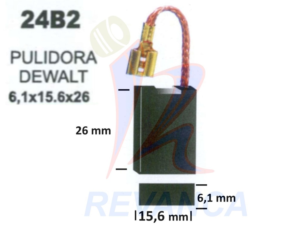 ESCOBILLA PULIDORA DW 28490/91/476/486/MART BOSCH 113 - 304