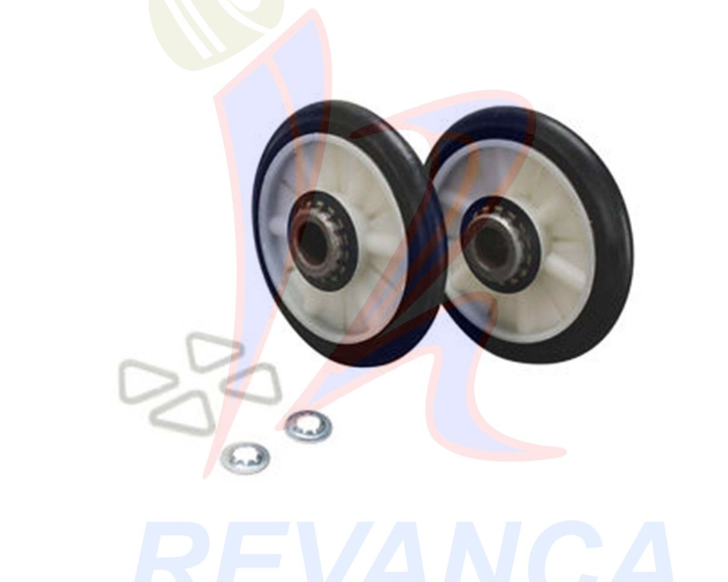 POLEA SOPORTE LAV WHIRLPOOL 349241 JUEGO POR 2