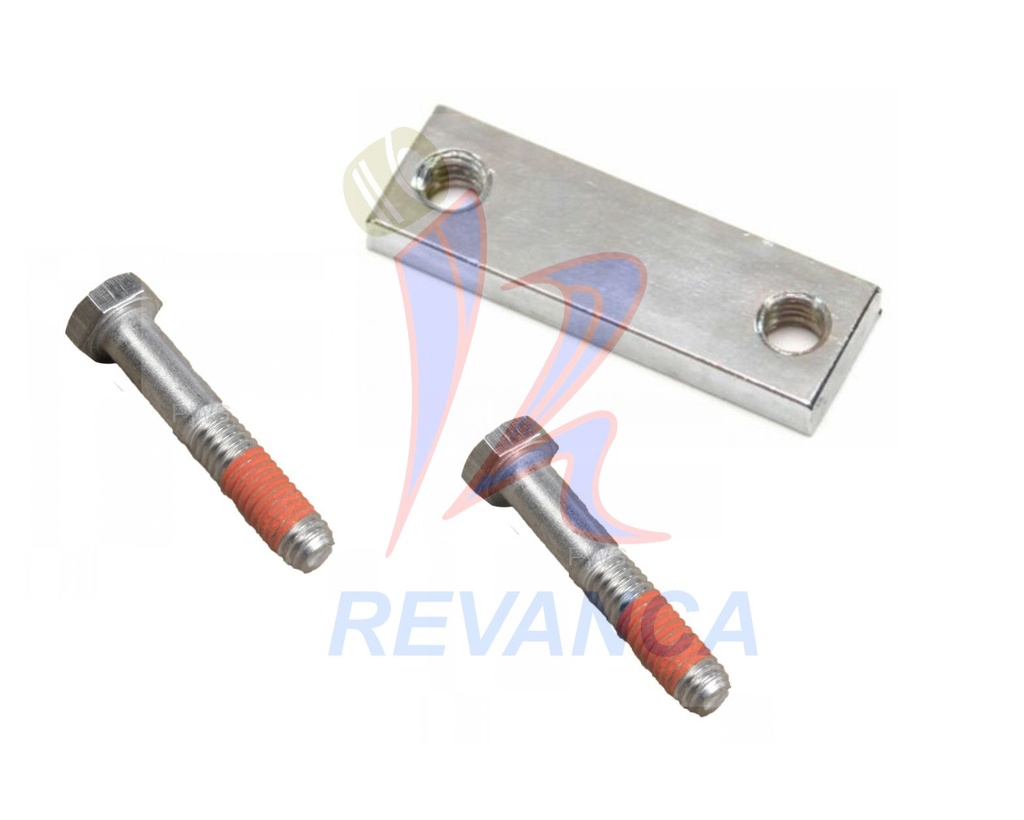 JUEGO DE TORNILLOS Y PLATINA ELECTROLUX/FRIGIDAIRE 137107000/137539500