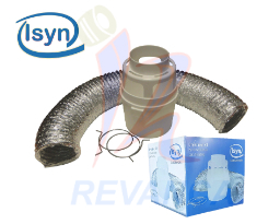 DUCTO PARA SEC C/RECIPIENTE ISYN (4" X 1.5 MTS)