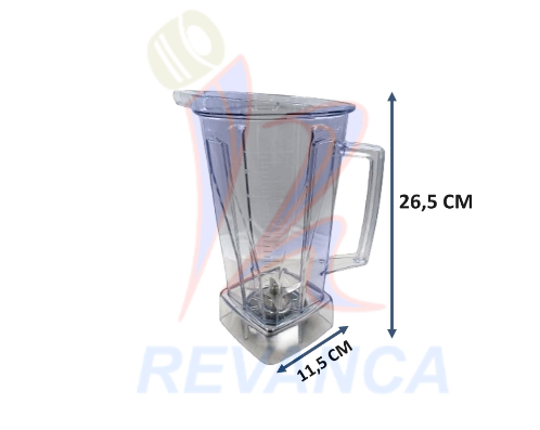 VASO LICUADORA INDUSTRIAL SILENCIOSA COMPLETO