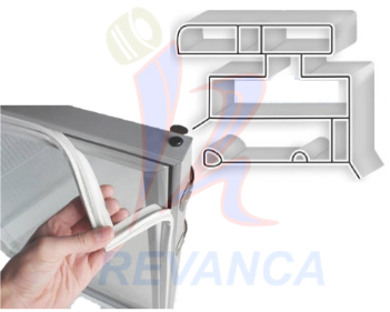 EMPACADURA DE NEVERA SRSE-W02 METRO