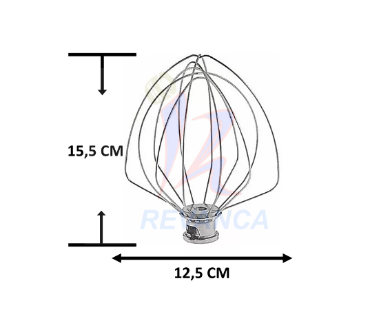GLOBO DE BATIDORA KITCHENAID WPW10731415 5QT REEMPLAZO