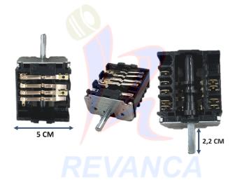 SWITCH HORNO ROTATIVO 6 POSICIONES (1F)