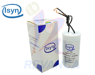 CAPACITOR PARA MOTOBOMBA - 22MF 250/450V