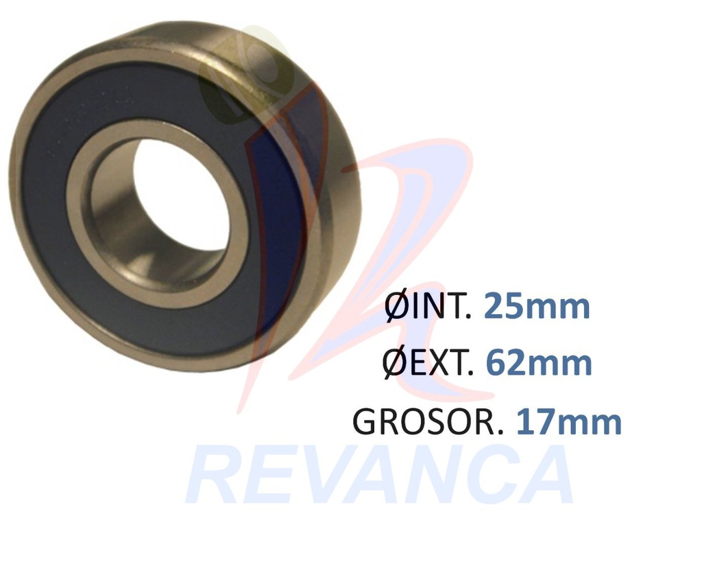 BALINERA 6305 LG CARGA FRONTAL 2RS ISYN