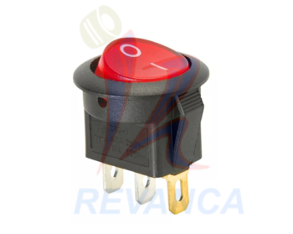 SWITCH REDONDO DE CAFETERA C/LUZ