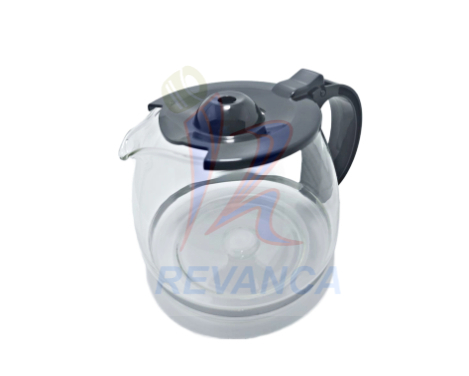 V R JARRA DE VIDRIO ALTEZZA NEGRA ACM-5309BL